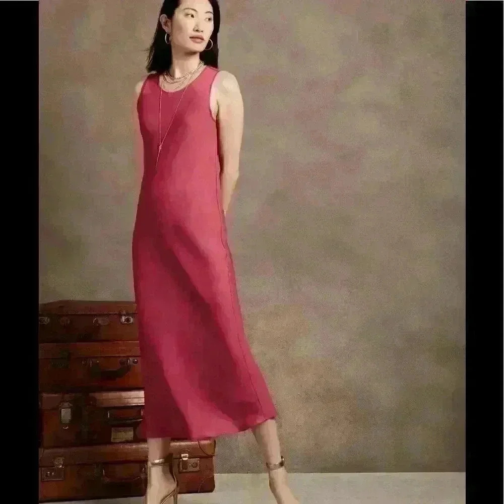 Banana Republic Midi Slip Dress - Picture 1 of 6